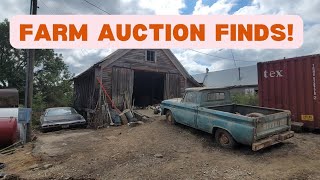 The market was UPSIDE DOWN at this Nebraska Farm Estate Auction Chevrolet IHC Dodge amp more [upl. by Eldoree]