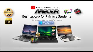 Mecer Notebook Celeron 14quot 4GB128GB SSD [upl. by Ntisuj]