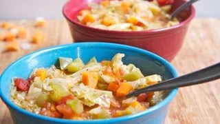 10 lbs in 1 week Cabbage Soup Diet Recipe AKA Wonder Soup [upl. by Cirilo]