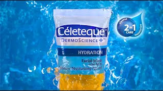 Take control of skin thats too oily or too dry with Céleteque Hydration Facial Wash [upl. by Egrog390]