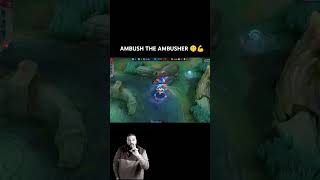 Ambush the ambushers 🤫💪 mobilelegends alucard [upl. by Mella]