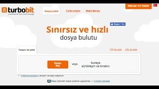 Turbobit Nasıl Kayıt Olunur ve Turbobit Hesabını Nasıl Premium Yaparım [upl. by Lasorella418]