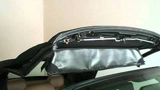 BMW E36 convertible Headliner Installation [upl. by Revolc]