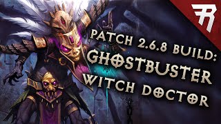 Diablo 3 269 Witch Doctor Build Spirit Barrage Mundunugu GR 143 Season 21 Guide [upl. by Lathe]