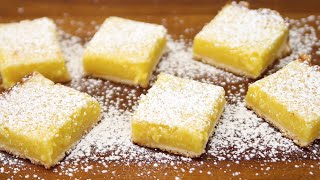 THE BEST LEMON BARS RECIPE Easy amp Delicious [upl. by Onaicnop]