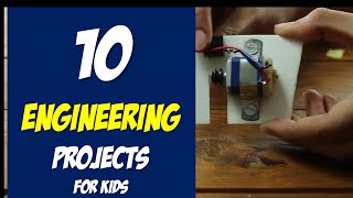 Top 10 Fun Engineering Science Projects for Kids in School or Home [upl. by Halyk]