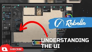 Rebelle 5 amp 6 Tutorials Understanding the User Interface [upl. by Kelwen]