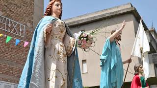 Zammarò Pasqua 2022 AFFRUNTATA Rientro processione nel Santuario di S BIAGIO [upl. by Ellissa127]