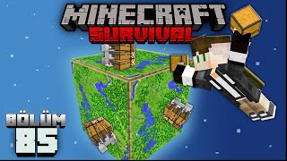 DÜNYAMIN EN BÜYÜK DEPOLAMASI ┇Minecraft Survival ▹Bölüm 85 [upl. by Atiuqehc387]