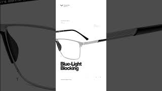 Reading Glasses for Men Unique Metal Frame Blue Light Blocking Lenses [upl. by Furiya]