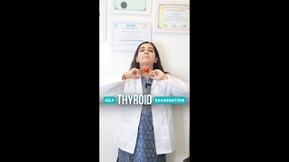 Self Thyroid Thyroid Examination [upl. by Junette614]