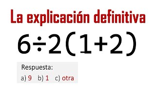 LA EXPLICACIÓN DEFINITIVA DE LA OPERACIÓN ARITMÉTICA VIRAL 6÷212 [upl. by Giacopo]