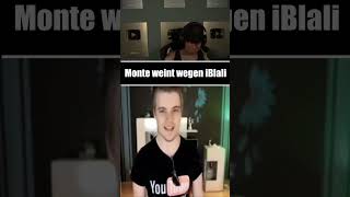 😢Monte WEINT wegen iBlali 😣 memes lustig shorts [upl. by Tufts]