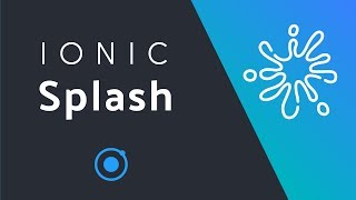 Custom Ionic Splash  Animation [upl. by Francesco]