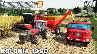 Harvesting potatoes and corn  Kolonia 1990  Farming simulator 19  Timelapse 14 [upl. by Shalne652]