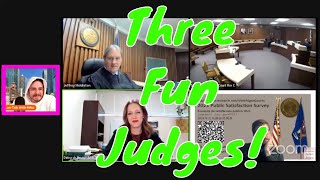 Crazy Zoom Court 3  Three Fun Judges [upl. by Zurek]