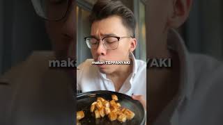 Bandingin MENU MAKAN SIANG TERMURAH VS TERMAHAL di TEPPANYAKI TERBAIK‼️teppanyaki wagyu salmon [upl. by Aidnahs]