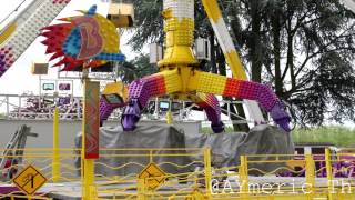 Montage Fête Foraine Decize 2016 [upl. by Felipe378]