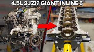 Toyota 45L Inline 6 Engine Rebuild  Full Teardown EXPLAINED  80 Series Land Cruiser [upl. by Rodie]