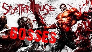 splatterhouse 2010 all boss fights [upl. by Tu]