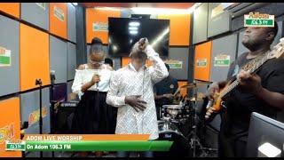 Powerful Ministration on Adom Live Worship with Minister Frank Appiah [upl. by Irim]