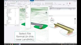 Quadri  Export stakeout data for bridge excavation [upl. by Ardnait]