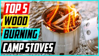 Top 5 Best Wood Burning Camp Stoves for 2024 [upl. by Haropizt970]