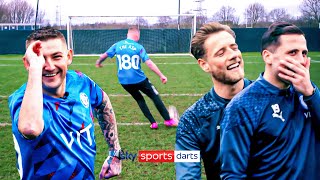 The Asp has TEKKERS 😮  Nathan Aspinall vs Stockport County Crossbar Challenge [upl. by Nagn]