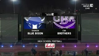 Shaker vs CBA Albany Football 11323 Part 1 [upl. by Evanthe]