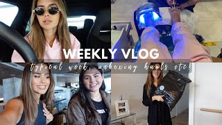 WEEKLY VLOG  Unboxing Hauls Making Dinner New Jewellery Stand etc [upl. by Nena]