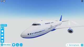 Roblox Cabin Crew Simulator  B747  NYC  SYD FULL FLIGHT [upl. by Amehsyt]