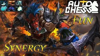 Dota Auto Chess Vestura Fun game [upl. by Ornas]