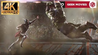 Thor Ragnarok  Thor vs Hulk Arena Dövüşü  Türkçe  FULL HD [upl. by Erodavlas]