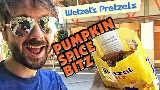 Wetzels Pretzels PUMPKIN SPICE Bitz Review [upl. by Aisha]