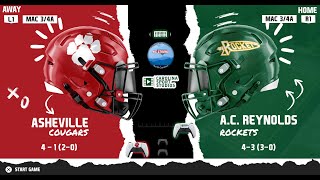 AC Reynolds High School Football vs Asheville High 2024 Game Highlights  Epic Comeback amp Ending FG [upl. by Kuster384]