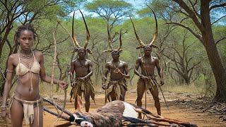 Discover the Hadzabe Tribe  African Hunters Made It Again [upl. by Bocock]