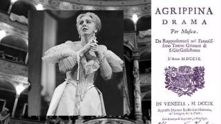 April Cantelo G F Handel Agrippina quotBella pur nel mio dilettoquot Poppea London 1966 [upl. by Lirva]