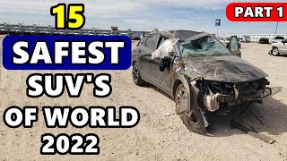 15 Safest SUV of World 2022💥Part 1  इन गाड़ियों से सुरक्षित कुछ और नहीं पूरी दुनिया में  ASY [upl. by Woodie]