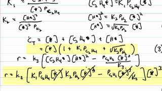 LangmuirHinshelwood Kinetics [upl. by Harmony]