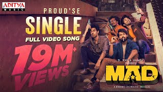 ProudSe Single Full Video Song MAD Kalyan Shankar S Naga Vamsi Bheems Ceciroleo  Telugu Songs [upl. by Clemmy]