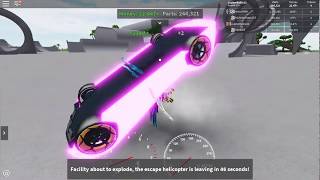 Roblox Car Crushers 2  Energy Core Escape in VIP [upl. by Rovaert]