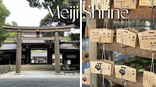 Inside Tokyos Most Famous Shrine ⛩ MEIJI SHRINE in HARAJUKU [upl. by Fotina]