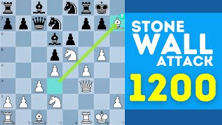 Hitting 1200 with Stone Wall Attack [upl. by Jerrilyn]