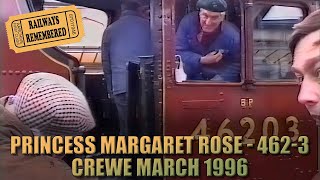 Princess Margaret Rose  46203  Crewe 1996 [upl. by Gentille]