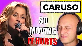 LARA FABIAN  CARUSO  classical musicians reaction  analysis  WOW [upl. by Ronacin]