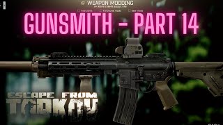 Escape From Tarkov Gunsmith Part 14 Best HK 416A5 Build Guide  Unchambering  Mechanic Quest  EFT [upl. by Anilyx]