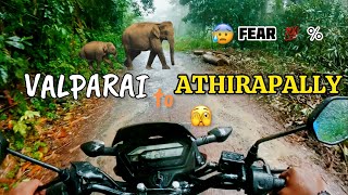 ⛔️WARNING❗️ Elephant Road😱 VALPARAI to ATHIRAPALLY Road Tamil🫣🥵 [upl. by Yerffoj]