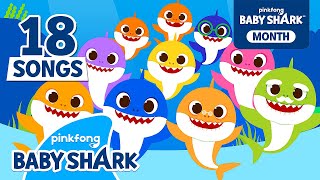 BEST Baby Shark More and More in MORE Languages  Compilation  Doo Doo  Baby Shark Official [upl. by Nnagem]