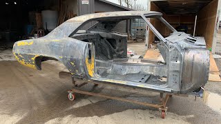 69 Camaro body and parts OMG watch to see what it looked like before dipping [upl. by Einhoj]