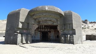 BUNKERTOUR am Strand bei Løkken  Dänemark [upl. by Orihakat]